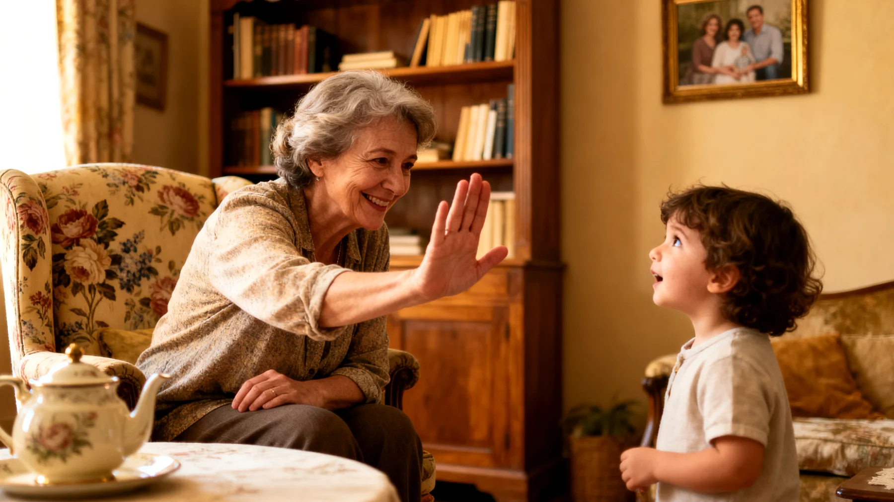 Comment une grand-mère peut-elle apprendre à poser des limites claires et à dire non à ses petits-enfants sans compromettre la relation affective et la complicité qu'elle a construite avec eux?"